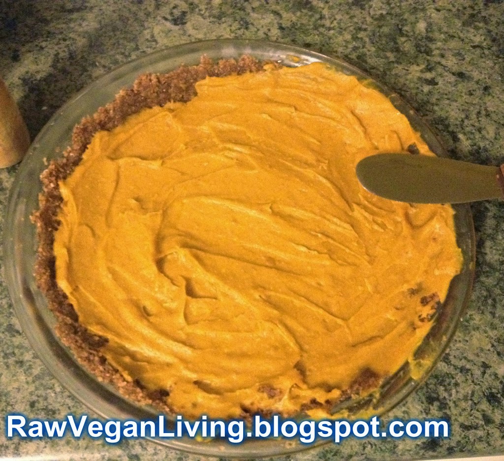 raw vegan pumpkin-pie