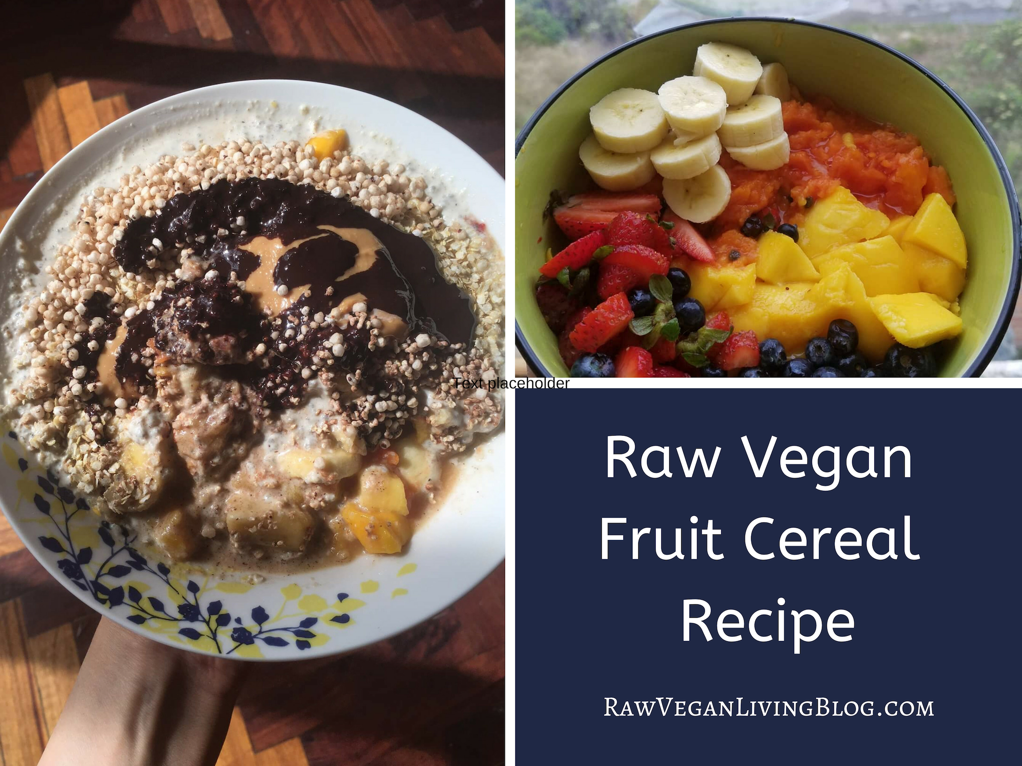 raw vegan living raw vegan fruit cereal recipe