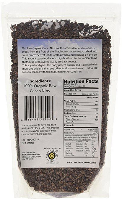 Raw Organic Cacao Nibs 1